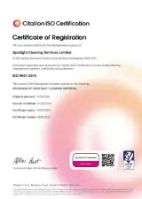 ISO 9001:2015 Certificate